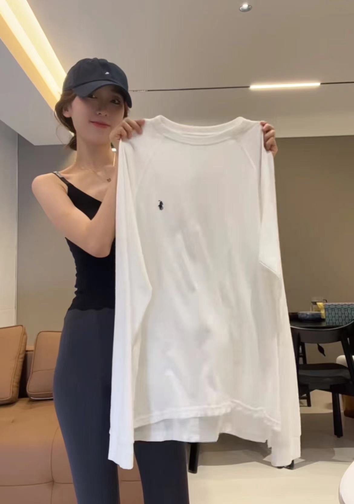 Early Autumn New Casual Loose Versatile T-Shirt and Leggings Set